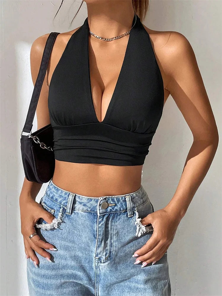 HALTER LUXURY TOP