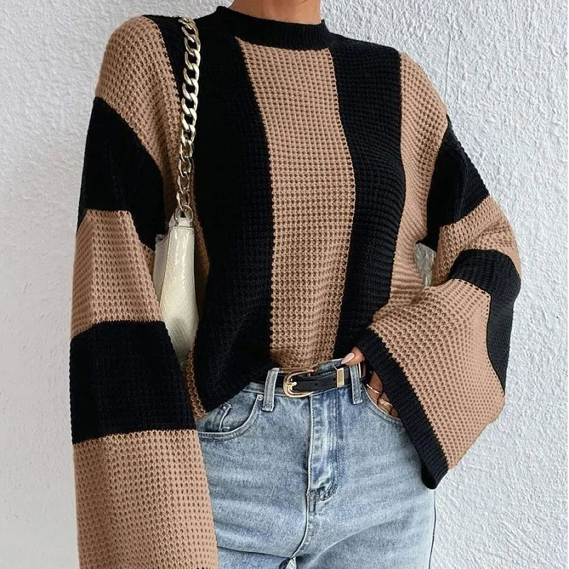 Striped Knitted Sweater