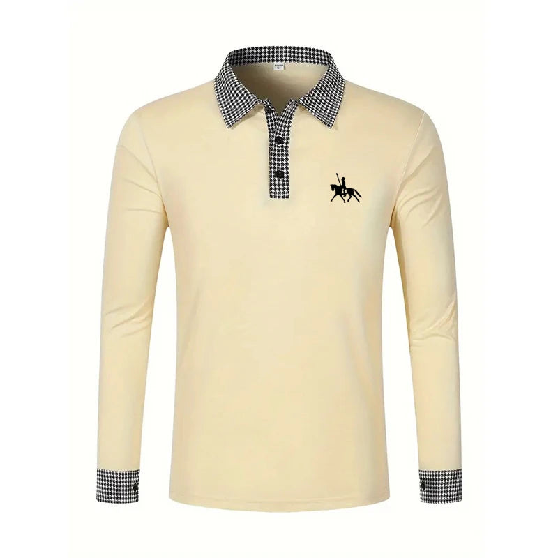 Classic Long Sleeve Polo Shirt