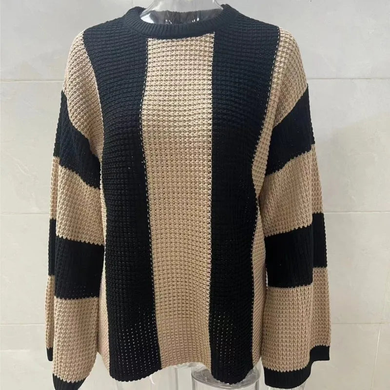 Striped Knitted Sweater