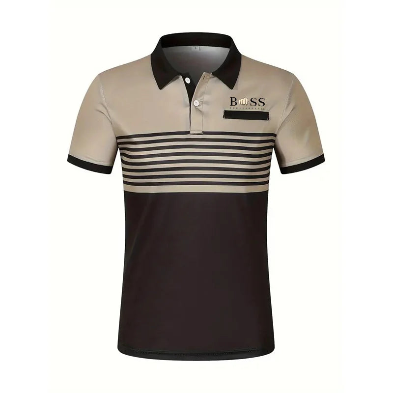 Short sleeved polo shirt