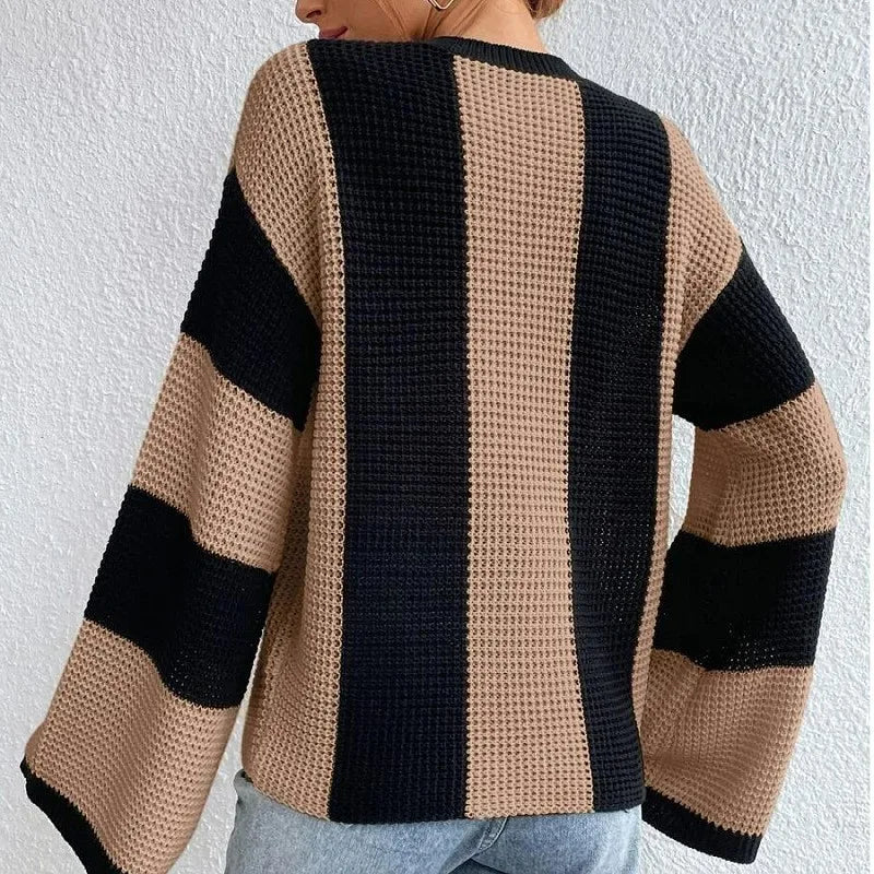 Striped Knitted Sweater