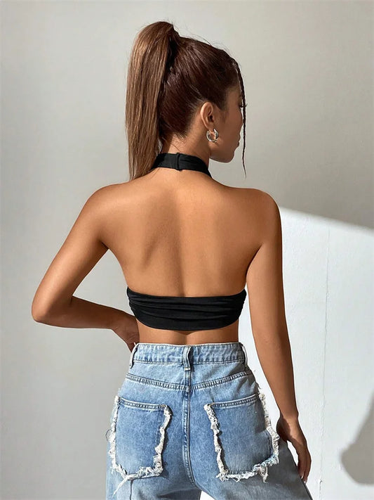 HALTER LUXURY TOP