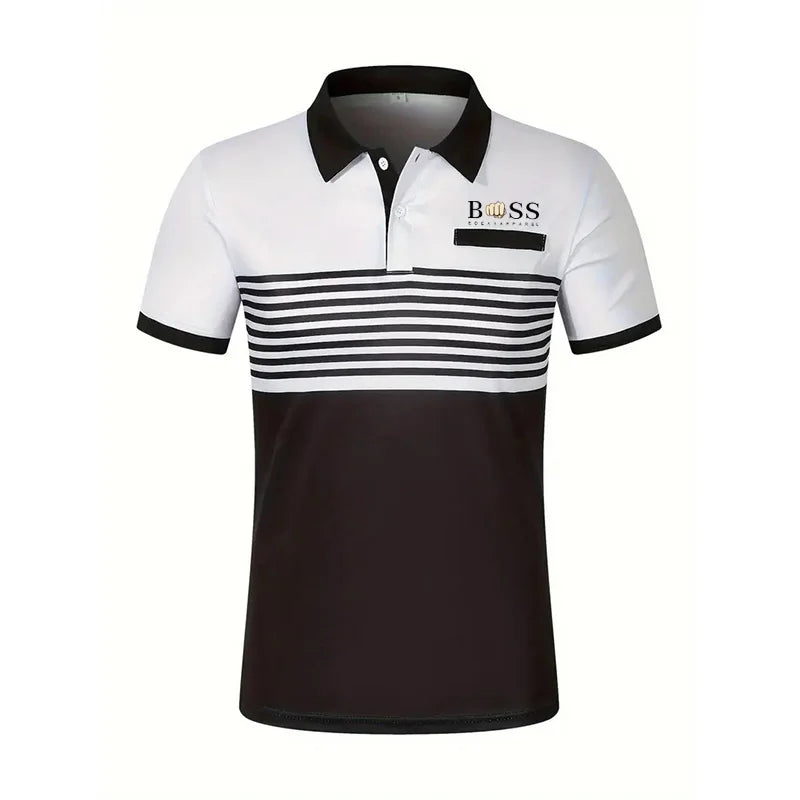 Short sleeved polo shirt