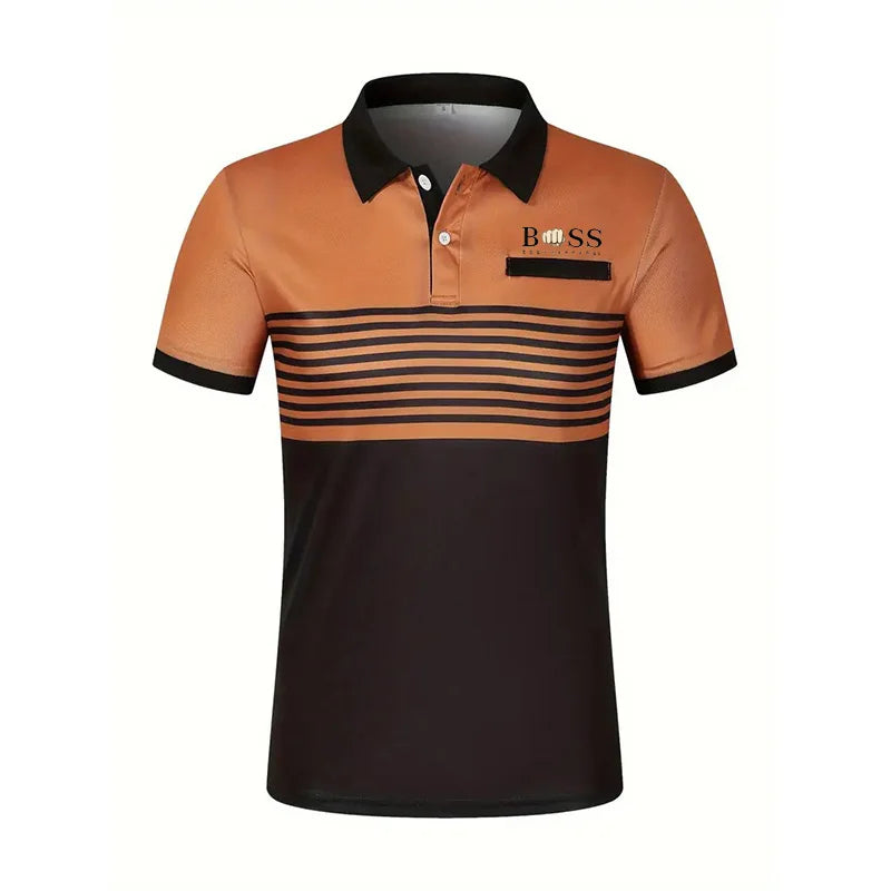 Short sleeved polo shirt