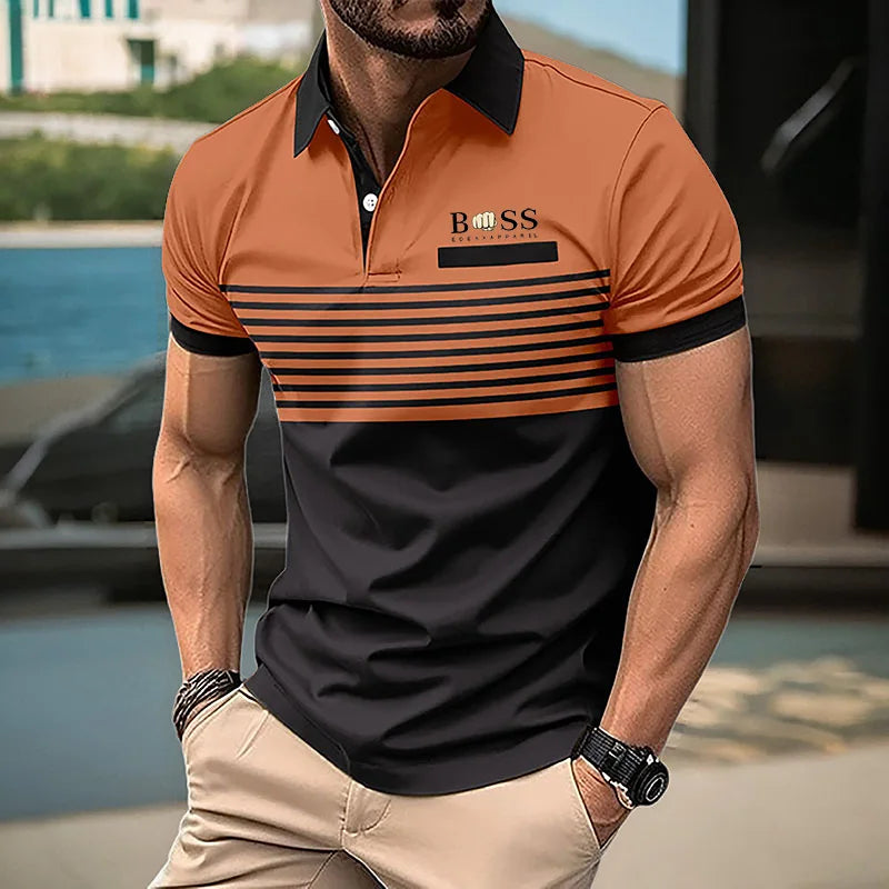 Short sleeved polo shirt