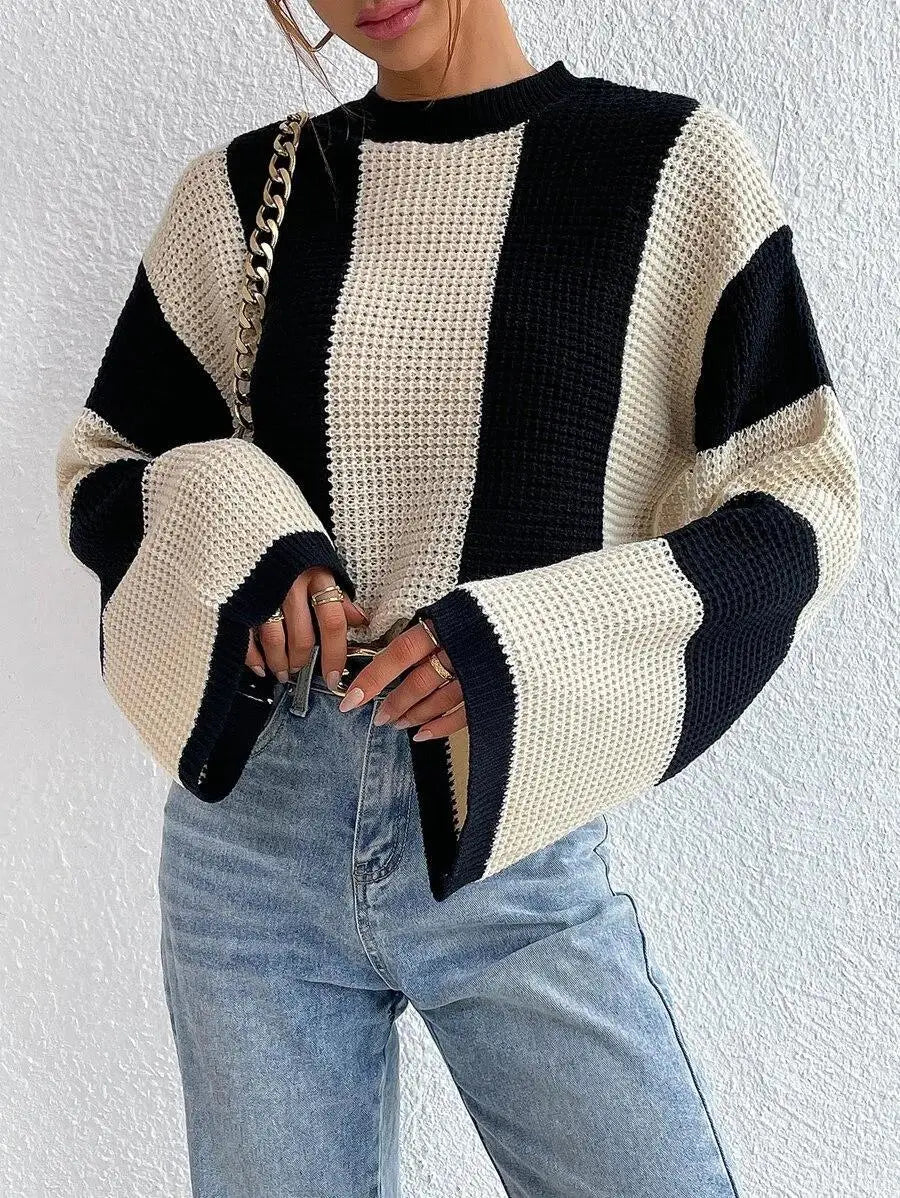 Striped Knitted Sweater