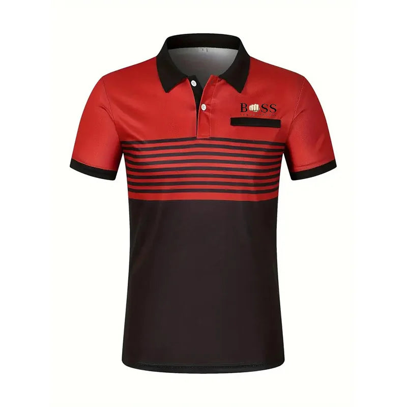 Short sleeved polo shirt